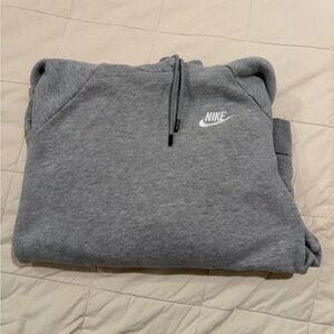 Nike Heather Gray Pullover Hoodie